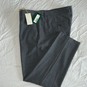 Stitch Fix A-Frame Dark Gray Drop Crotch Chino Pants Size 42/34 New With Tags